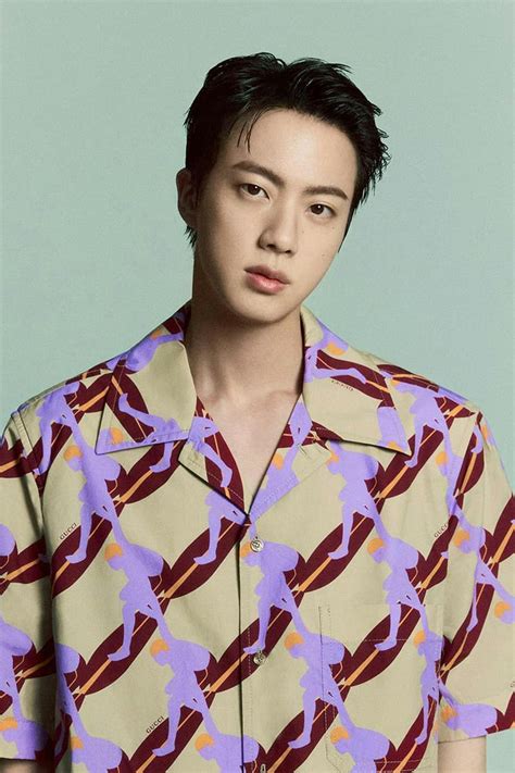 BTS’ Jin is Gucci’s Newest Global Brand Ambassador .